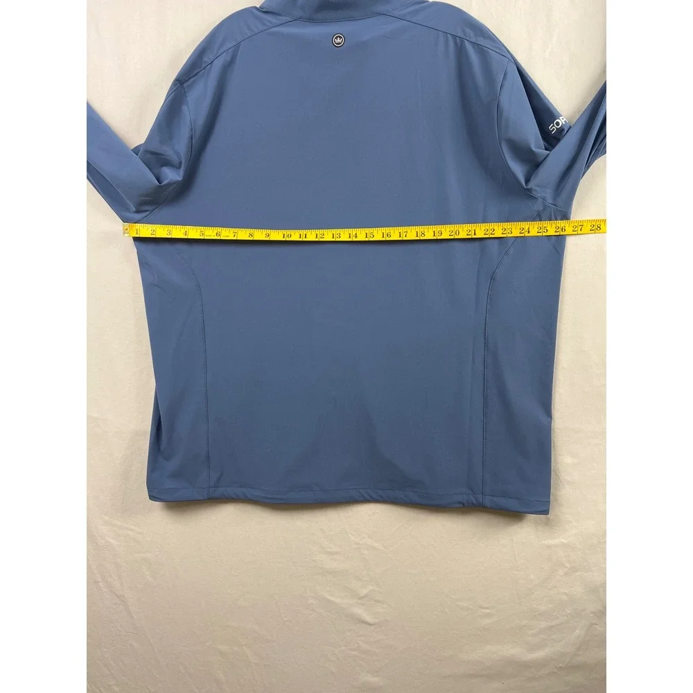 Peter Millar Crown Crafted Jacket Men XXL Blue Performance Full Zip Co Logo
